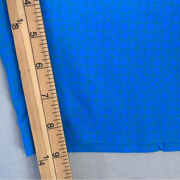 Adidas Golf Shorts Mens 36 Blue Rush Performance Tech Abstract Print Athletic - Picture 11 of 13